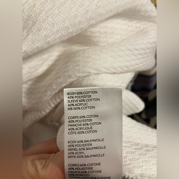 We the Free Rainbow Dreams Top in white Combo Womens size small - Picture 8 of 13